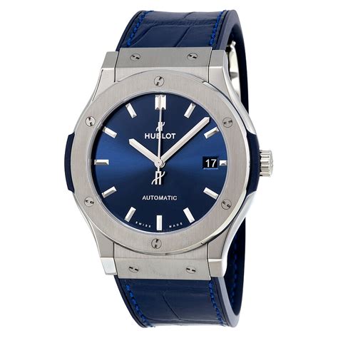 Hublot Classic Fusion Blue Automatic Blue Dial Men's Watch 